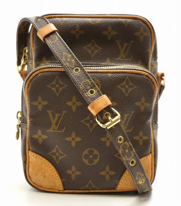 11590773 Louis Vuitton Amazon Shoulder Bag Monogram Brown