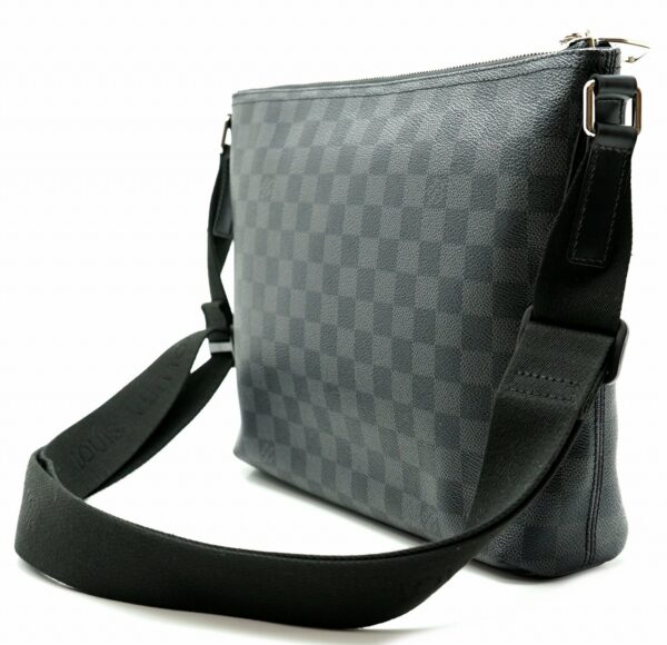 11590812 1 Louis Vuitton Mick PM Shoulder Bag Damier Graphite Black