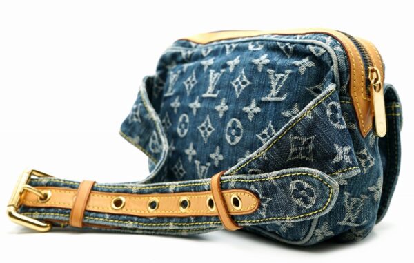 11590835 1 Louis Vuitton Bum Bag Denim Monogram Brown