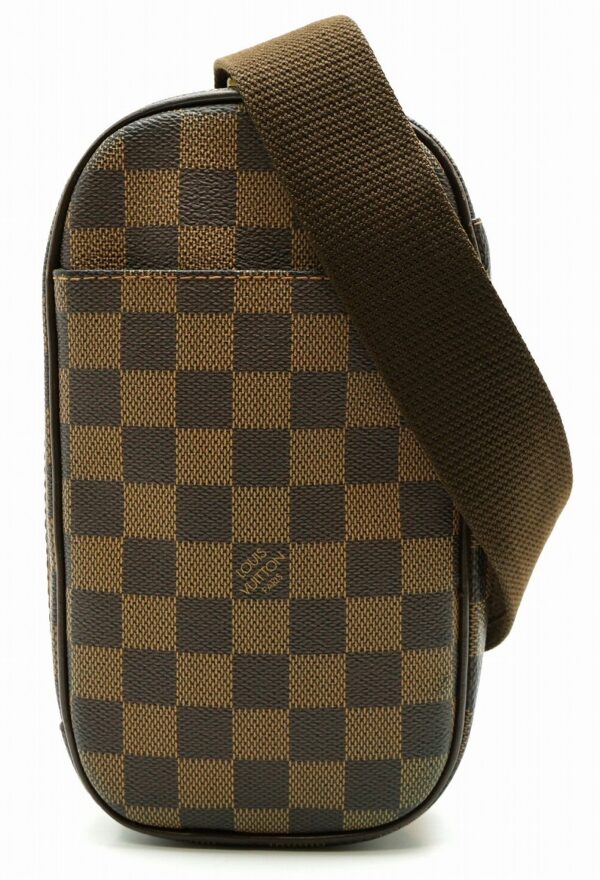 11590836 Louis Vuitton Pochette Ganju Body Bag Damier Brown