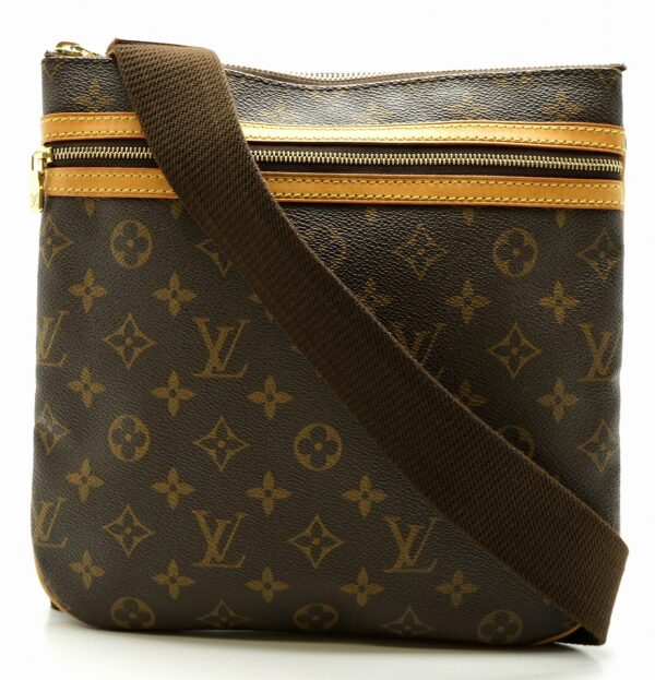 11590850 Louis Vuitton Pochette Bosfall Shoulder Bag Monogram Brown