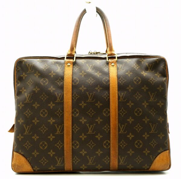 11590851 Louis Vuitton Porte de Cumin Voyage Briefcase Monogram Brown