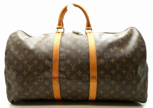 11590904 Louis Vuitton Keepall 55 Bag Monogram Brown