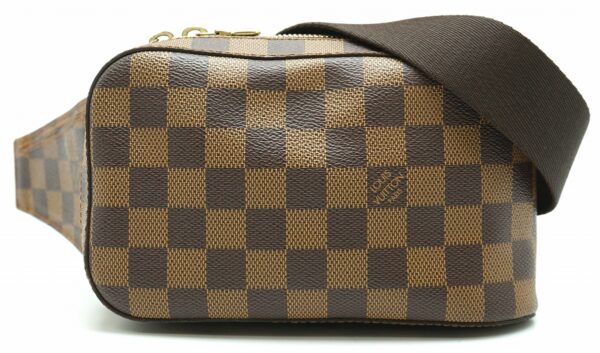 11591282 Louis Vuitton Jeronimos Body Bag Damier Brown