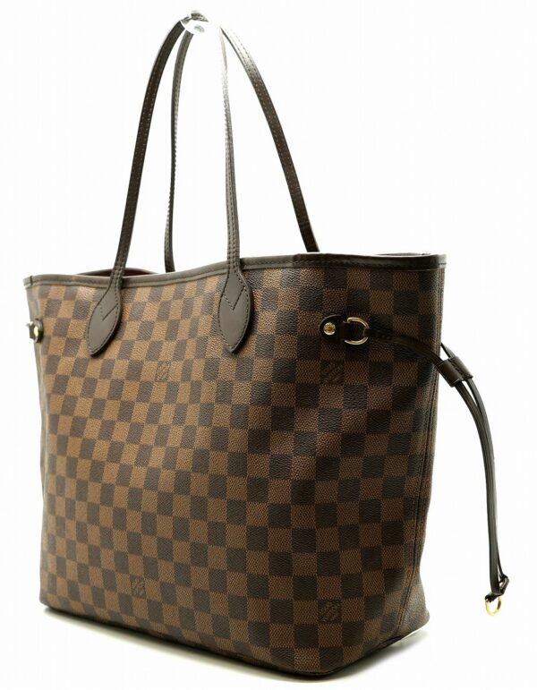 11591366 1 Louis Vuitton Neverfull MM Tote Bag Damier Brown