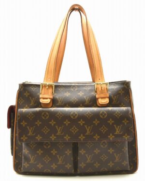 11591369 Louis Vuitton Kitan 2way Shoulder Bag Monogram Macassar Brown