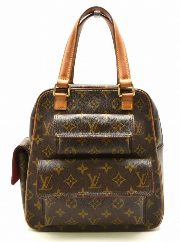 11591378 Louis Vuitton Exantori Cité Handbag Monogram Brown