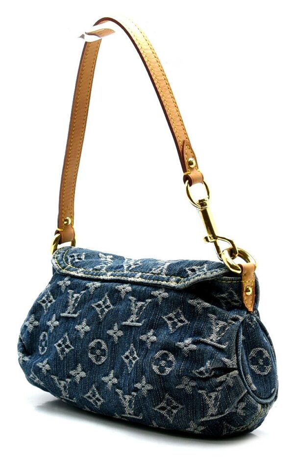 11591382 1 Louis Vuitton Mini Pleaty Shoulder Bag Denim Blue