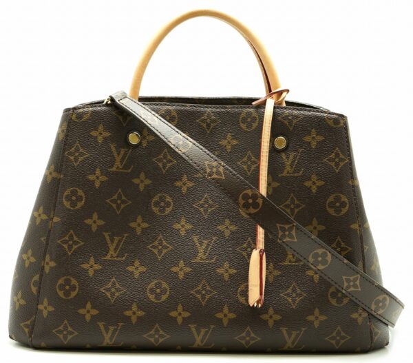 11591420 Louis Vuitton Montaigne MM 2WAY Bag Monogram Brown