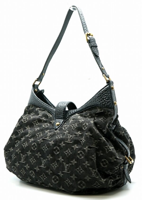 11591477 1 Louis Vuitton XS Shoulder Bag Denim Black