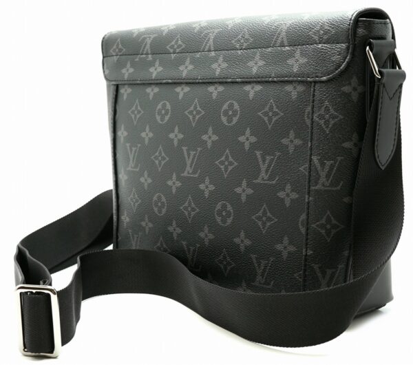 11591518 1 Louis Vuitton Messenger Explorer PM Shoulder Bag Monogram Eclipse Black