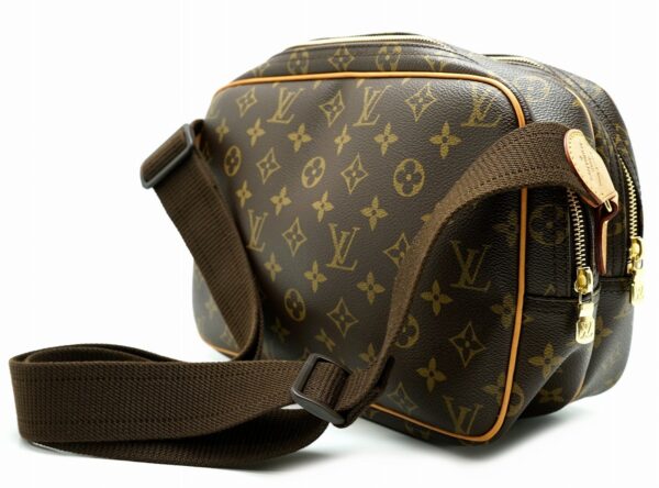 11600103 1 Louis Vuitton Reporter PM Shoulder Bag Monogram Brown