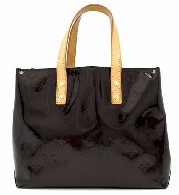 11600104 Louis Vuitton Reed PM Mini Tote Vernis Amarant