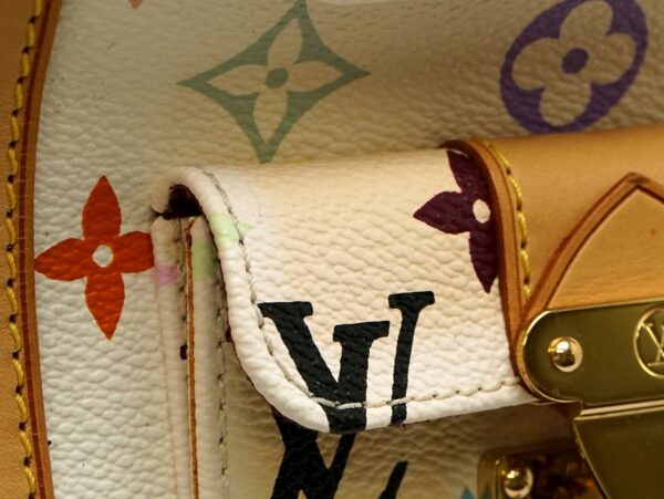 11600266 6 Louis Vuitton Keepall 45 Bag Multicolor White