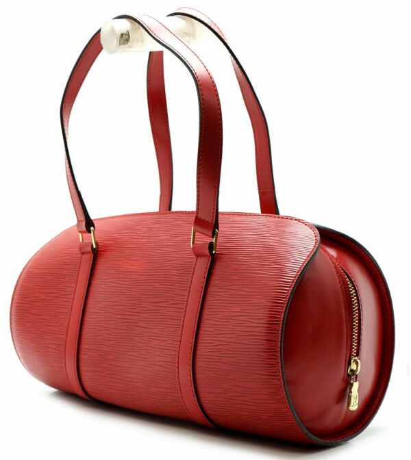 11600770 1 Louis Vuitton Soufflot Handbag Epi Red