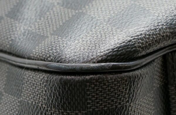 11600784 2 Louis Vuitton Tadao 2WAY Tote Bag Damier Graphite Black