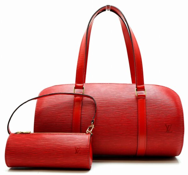 11600820 Louis Vuitton Soufflot Handbag Epi Red