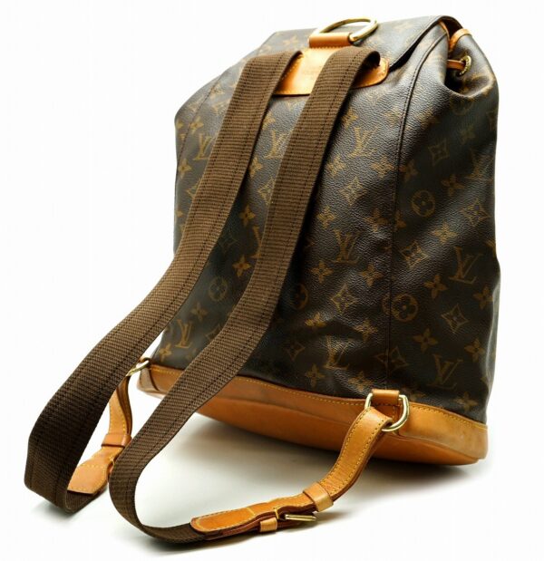 11601024 1 Louis Vuitton Montsouris GM Backpack Monogram Brown