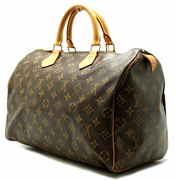 11601028 1 Louis Vuitton Speedy 35 Bag Monogram Brown