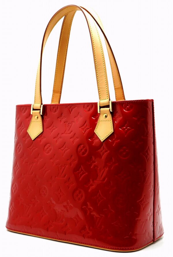 11601048 1 Louis Vuitton Houston Tote Bag Vernis Red