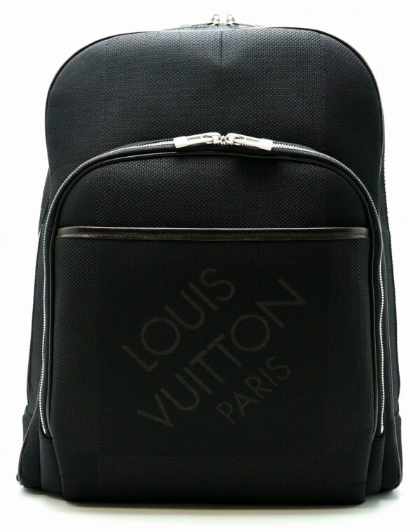 11601049 Louis Vuitton Neo Bongo Backpack Damier Jean Black