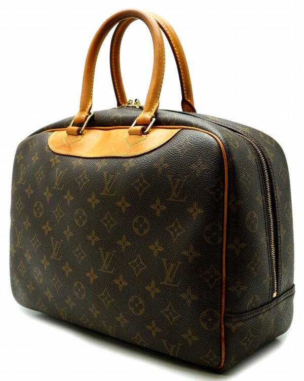 11601068 1 Louis Vuitton Deauville Mini Bag Monogram Brown