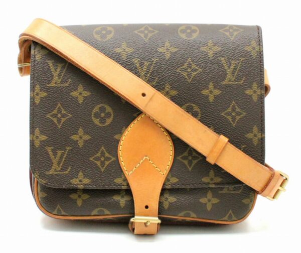 11601087 Louis Vuitton Cartesiere 22 Shoulder Bag Monogram Brown