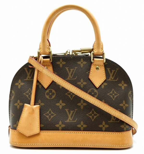 11601155 Louis Vuitton Alma BB 2WAY Handbag Monogram Brown