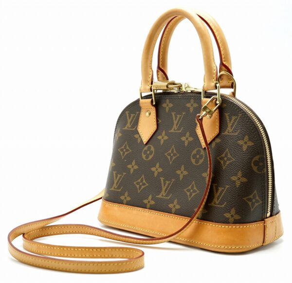 11601155 1 Louis Vuitton Alma BB 2WAY Handbag Monogram Brown