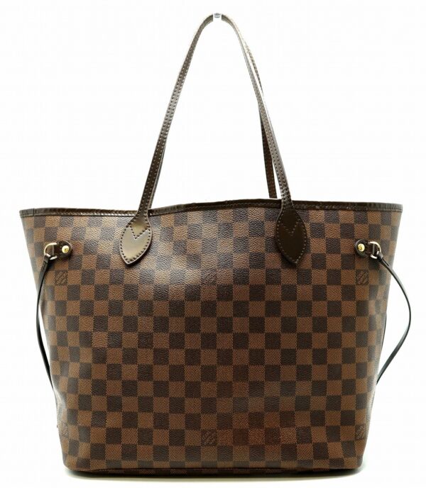 11601257 Louis Vuitton Neverfull MM Tote Bag Damier Brown