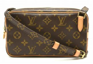 11601414 Louis Vuitton Pont Neuf MM 2WAY Bag Monogram Empreinte Leather Red