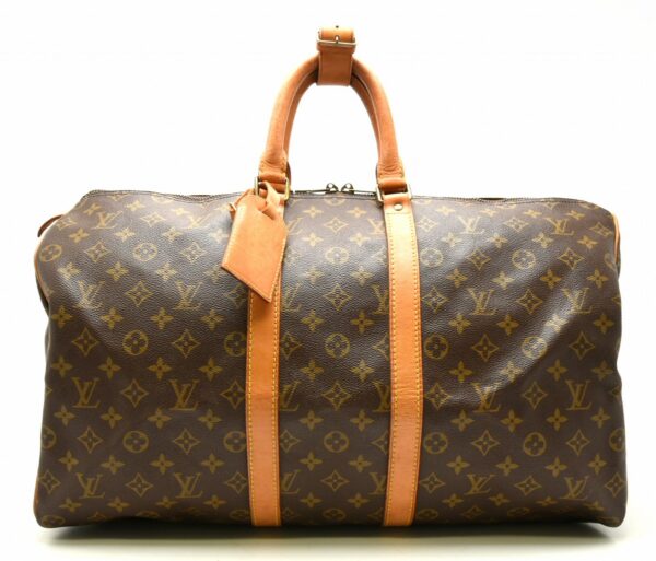 11601440 Louis Vuitton Keepall 50 Bag Monogram Brown