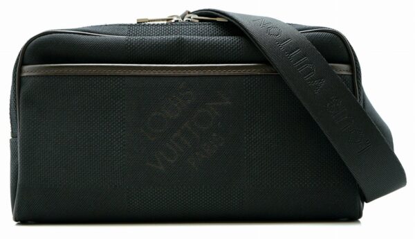 11601475 Louis Vuitton Acrobat Body Bag Damier Jean Black