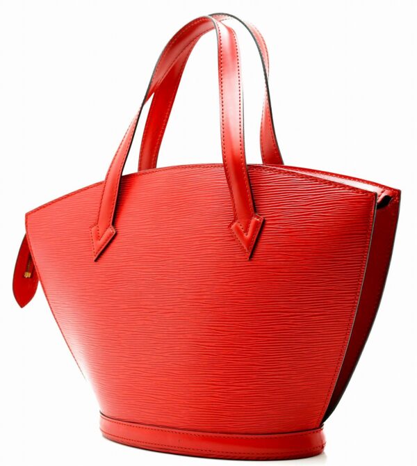 11601512 1 Louis Vuitton Saint Jacques Tote Bag Epi Red