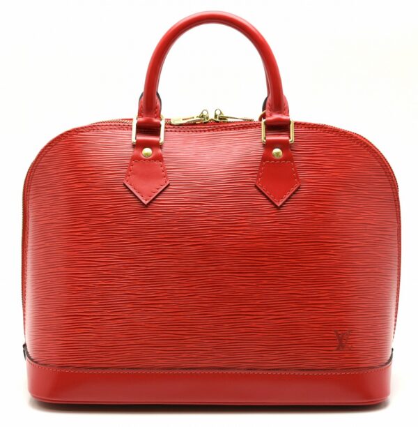 11610033 Louis Vuitton Alma Handbag Epi Red