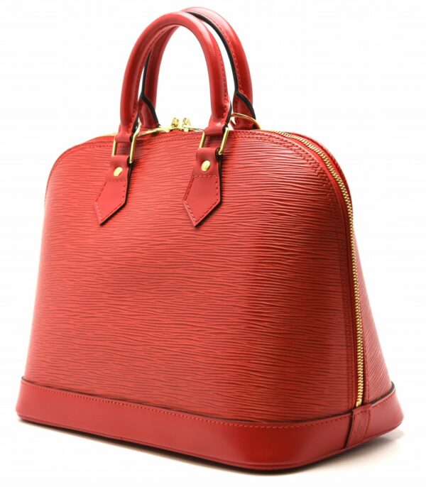 11610033 1 Louis Vuitton Alma Handbag Epi Red