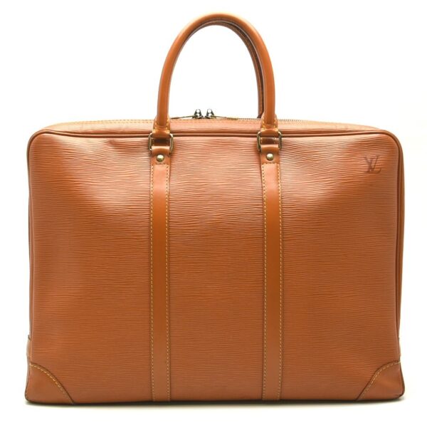 11610056 Louis Vuitton Porte de Cumin Voyage Document Bag Epi Camel