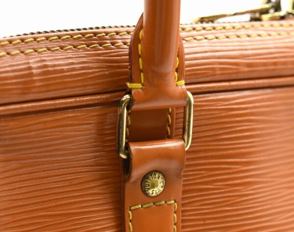 11610056 6 Louis Vuitton Porte de Cumin Voyage Document Bag Epi Camel