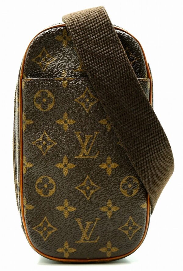 11610256 Louis Vuitton Pochette Ganju Body Bag Monogram Brown