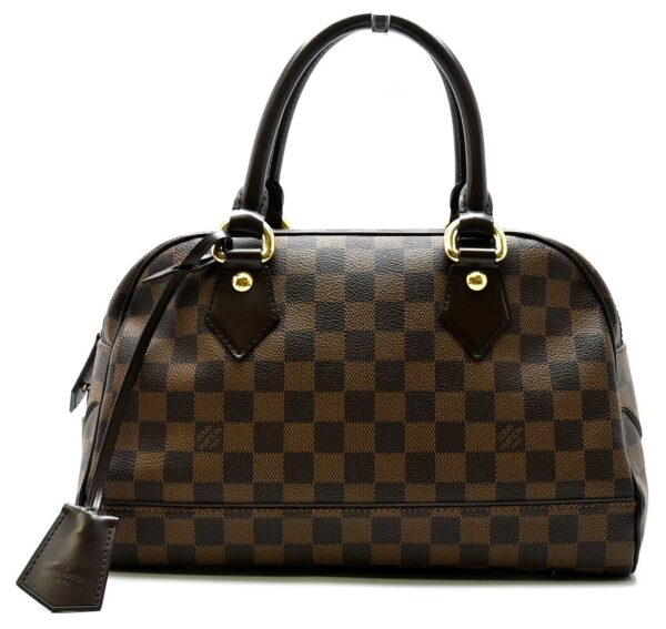 11610602 Louis Vuitton Duomo Handbag Damier Brown