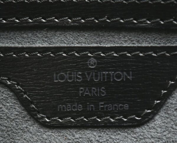 11610636 8 Louis Vuitton Saint Jacques Shoulder Bag Epi Black