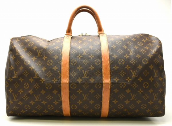 11610638 Louis Vuitton Keepall 55 Bag Monogram Brown