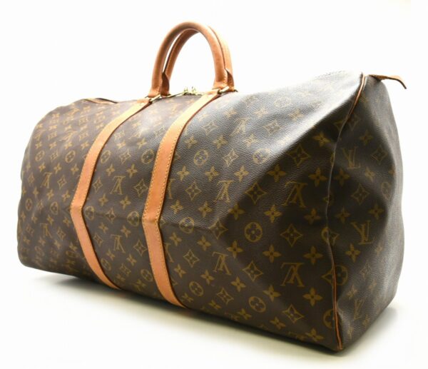 11610638 1 Louis Vuitton Keepall 55 Bag Monogram Brown