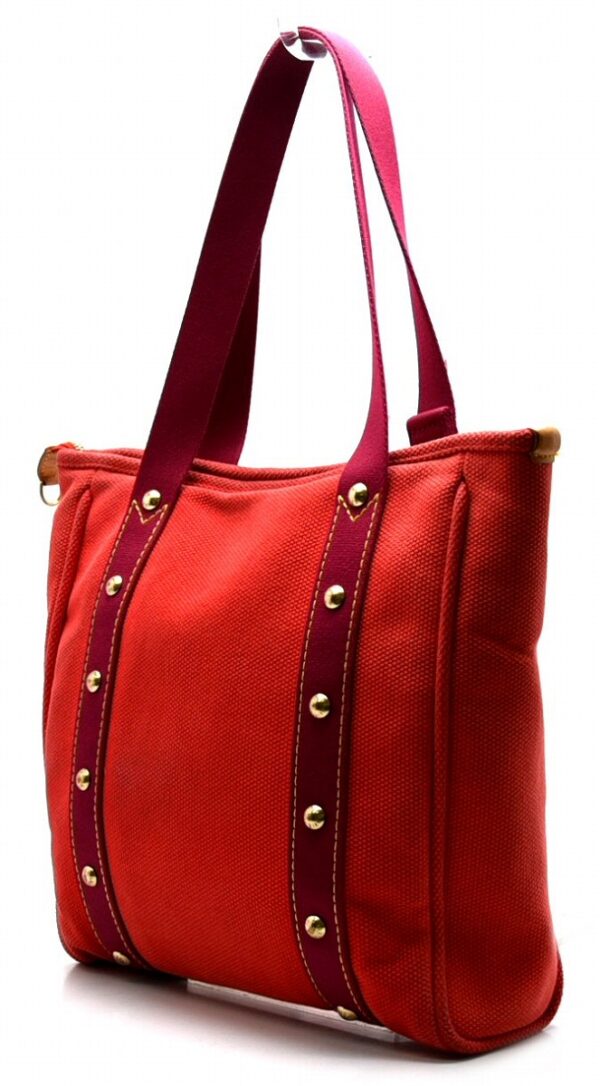 11610649 1 Louis Vuitton Hippo MM Tote Bag Antigua Red