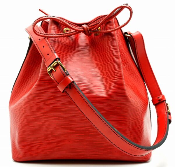 11610691 Louis Vuitton Petit Noe Shoulder Bag Epi Red