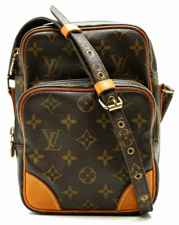 11610693 Louis Vuitton Amazon Shoulder Bag Monogram Brown