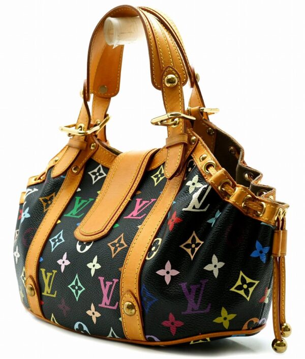 11610793 1 Louis Vuitton Theda PM Handbag Multicolor Black