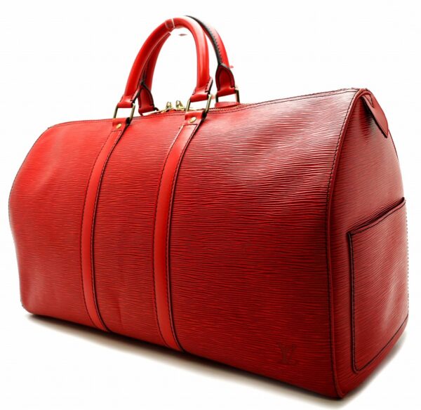 11610812 1 Louis Vuitton Keepall 50 Bag Epi Red