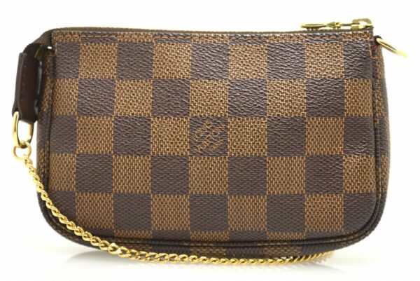 11610897 Louis Vuitton Mini Pochette Accessory Pouch Damier Brown