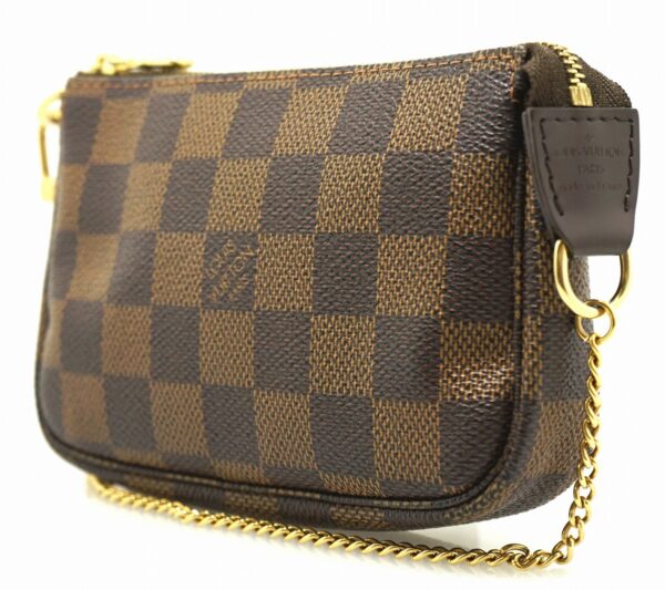 11610897 1 Louis Vuitton Mini Pochette Accessory Pouch Damier Brown